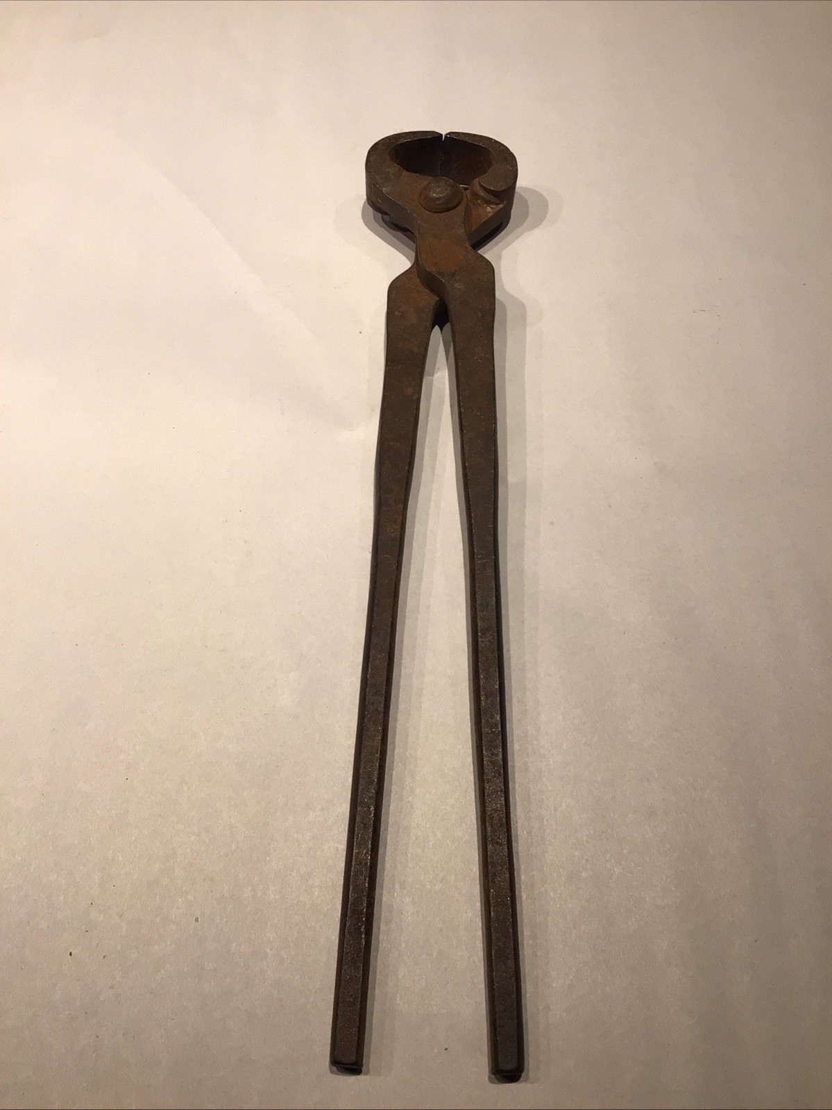 Vintage 14" Enderes C10 Nipper Farrier Tool Metal Working Blacksmith Mechanic