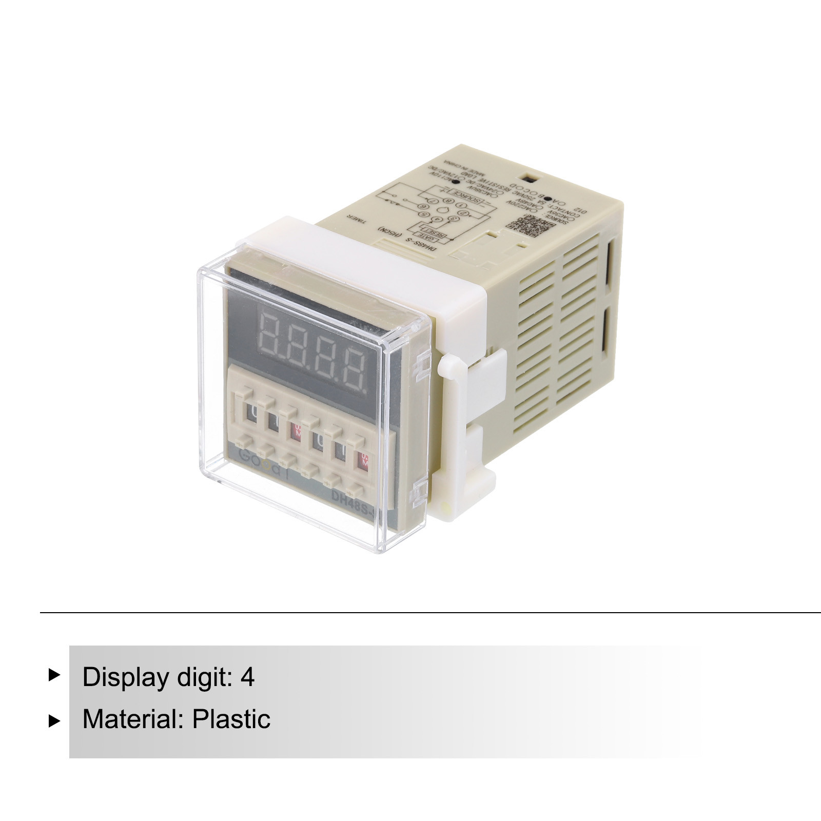 Digital Display Timer Relay 110V Cycle Delay 8 Pin Solid State Relay