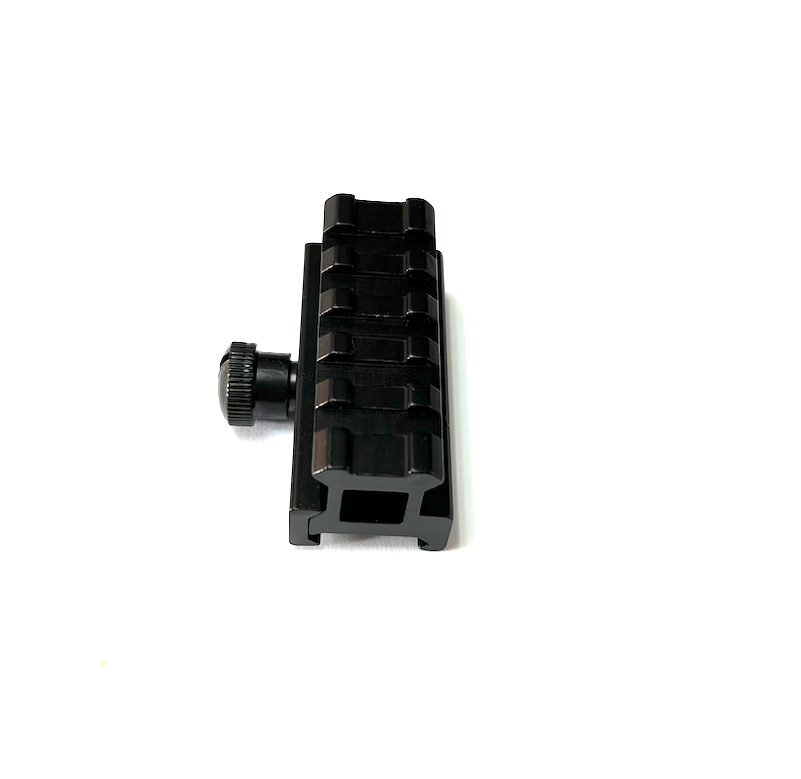 5 slots riser mount for Red Dot- Low/ Medium/ High profile Weaver Picatinny Rail