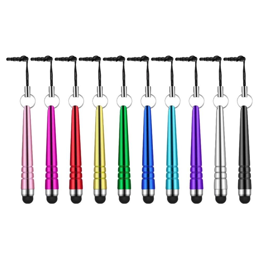 40Pcs Baseball Bat Shape Stylus Pens Assorted Colors Lightweight Capacitive Pens