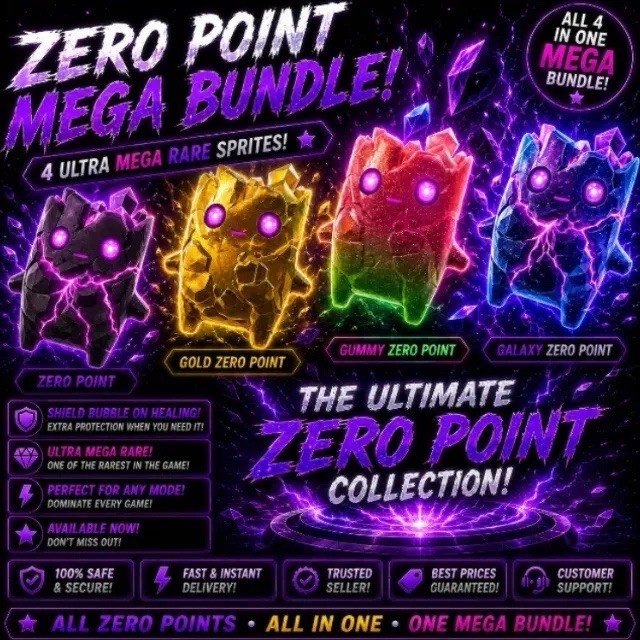 Zero Point Mega Bundle Ultra Mega Rare Sprites - All 4 in One