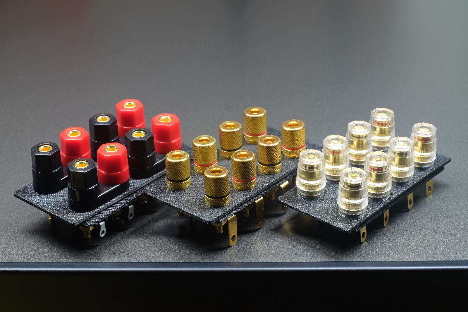 Kenwood KR-2010 speaker terminal upgrade kit