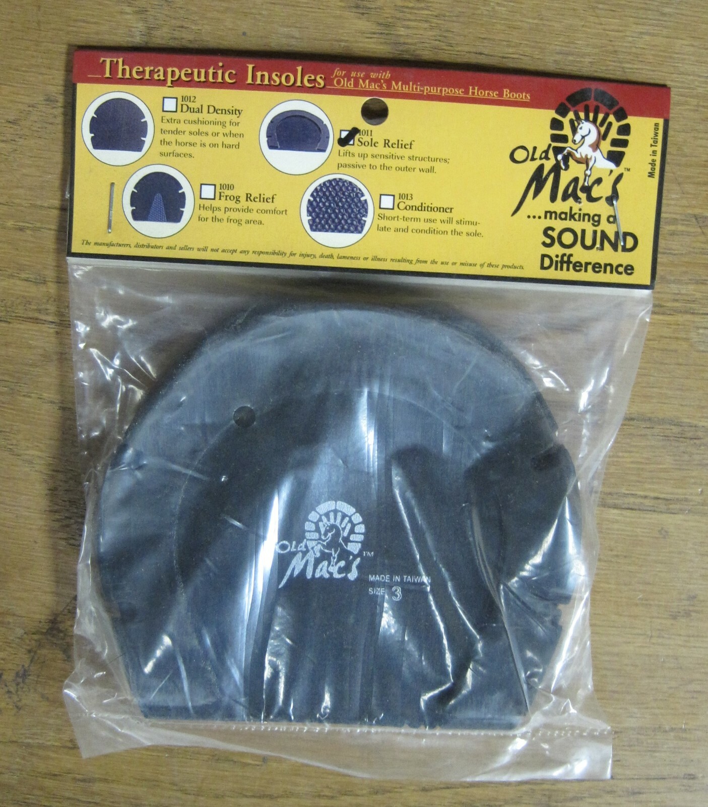 Old Macs Sole Relief Insoles For Boot Size 0
