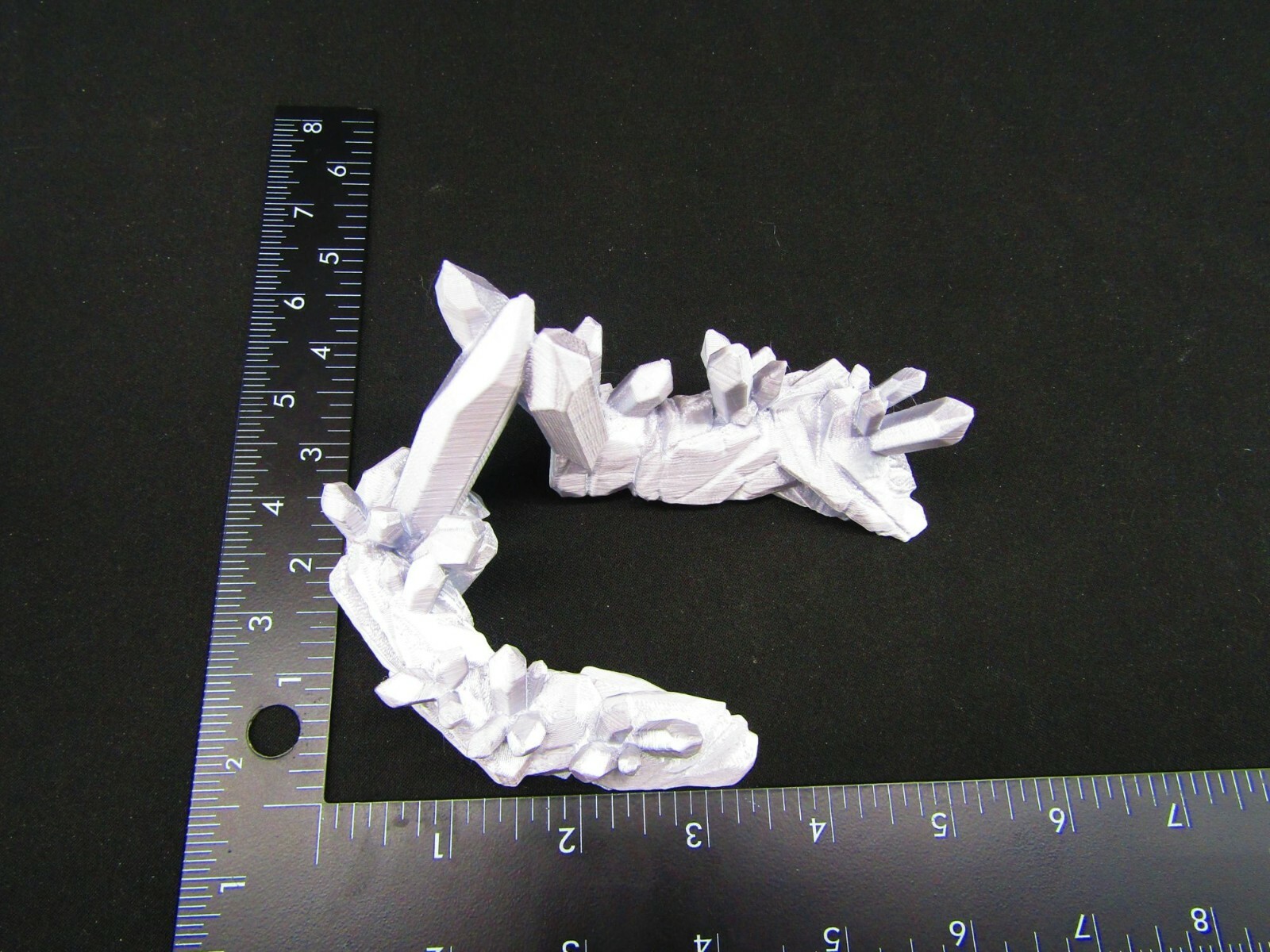 5pc Crystal Stalagmite Scatter Terrain Scenery 3D Printed Mini Miniature Model