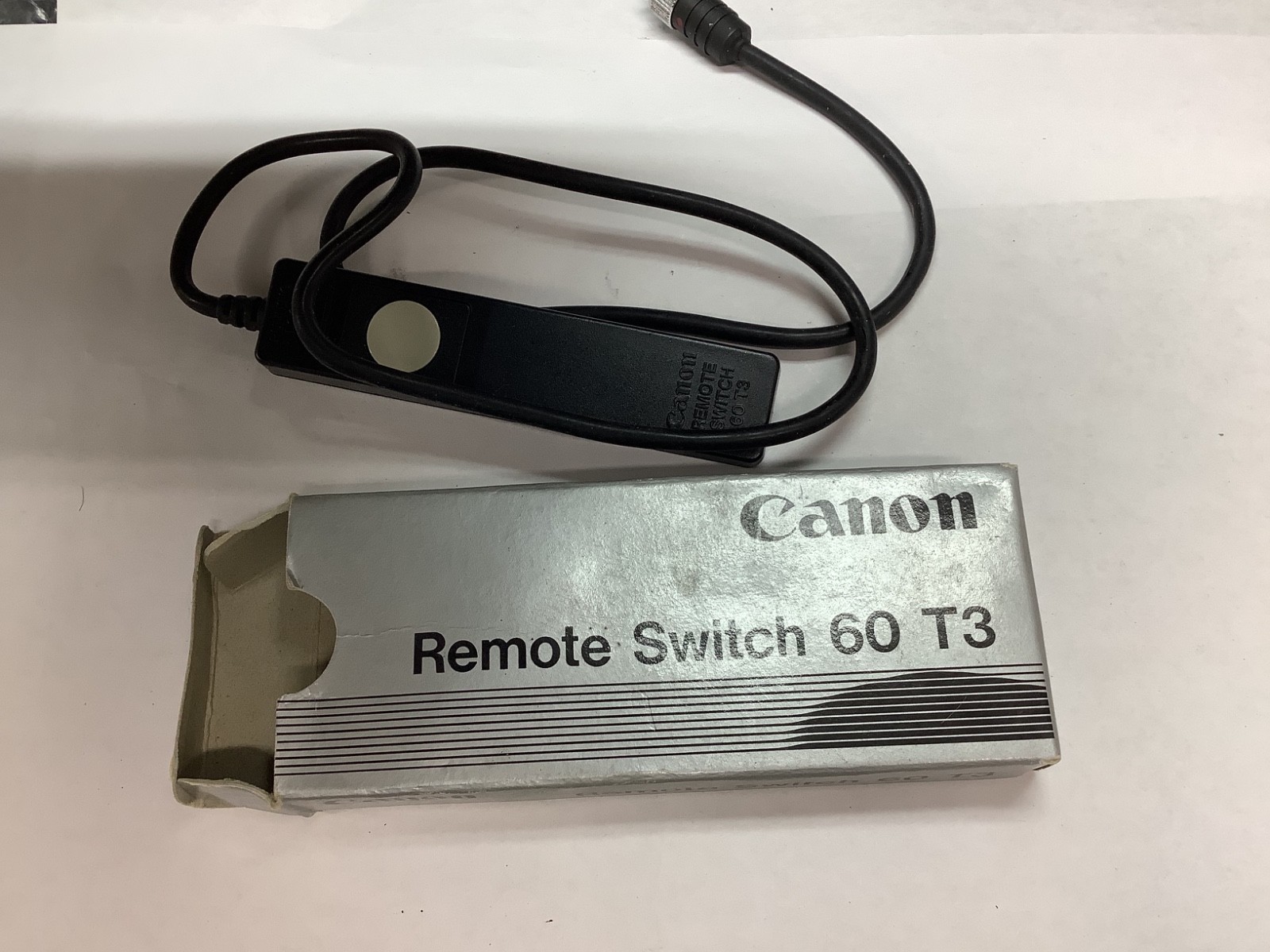 Canon Remote Switch 60 T3 for T70 T90 EOS 650 620 750 850 630 RT A2 A2e