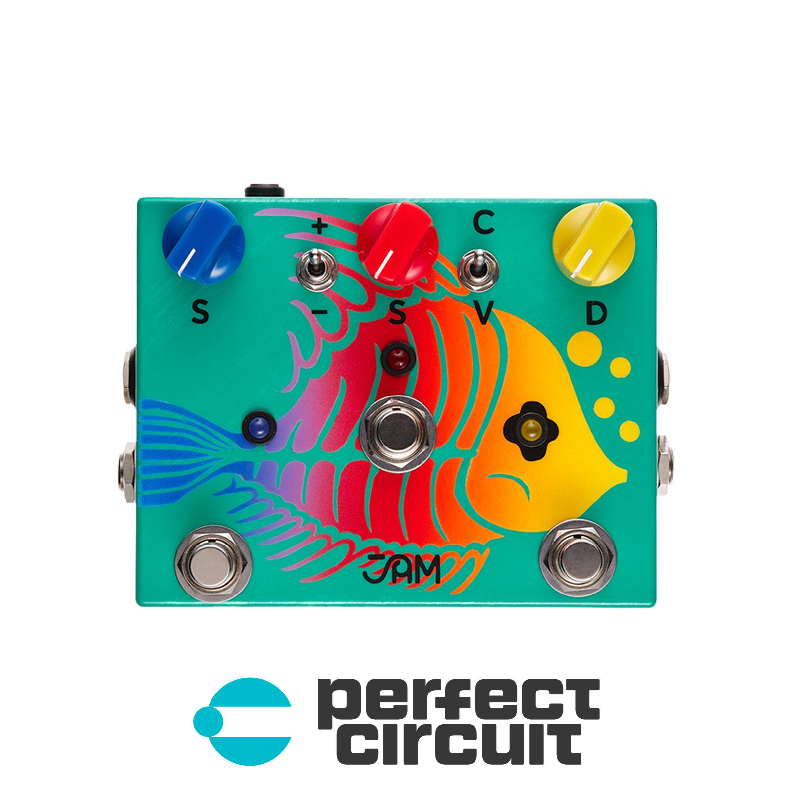 JAM Pedals Ripply Fall Chorus / Phaser Pedal EFFECTS - NEW - PERFECT CIRCUIT