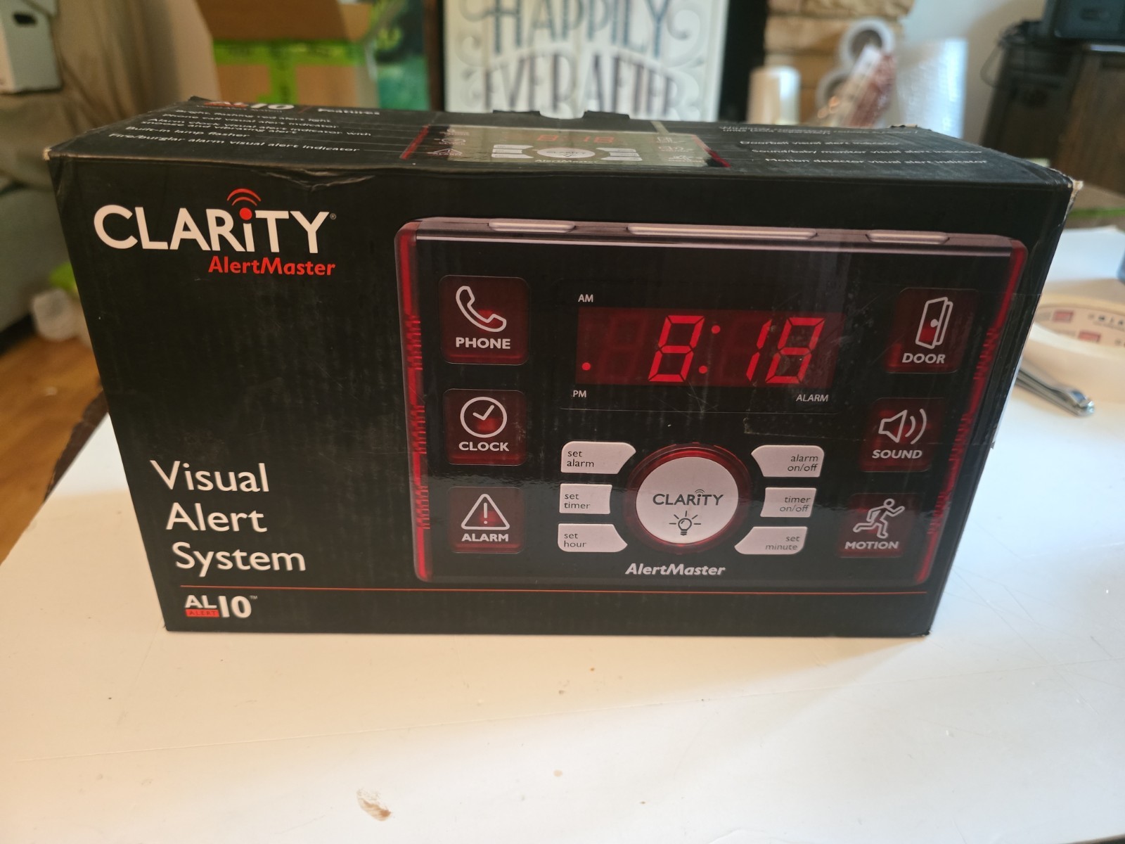 Clarity - AL10 - AlertMaster - Base Unit Only - Visual Alert System New Open Box