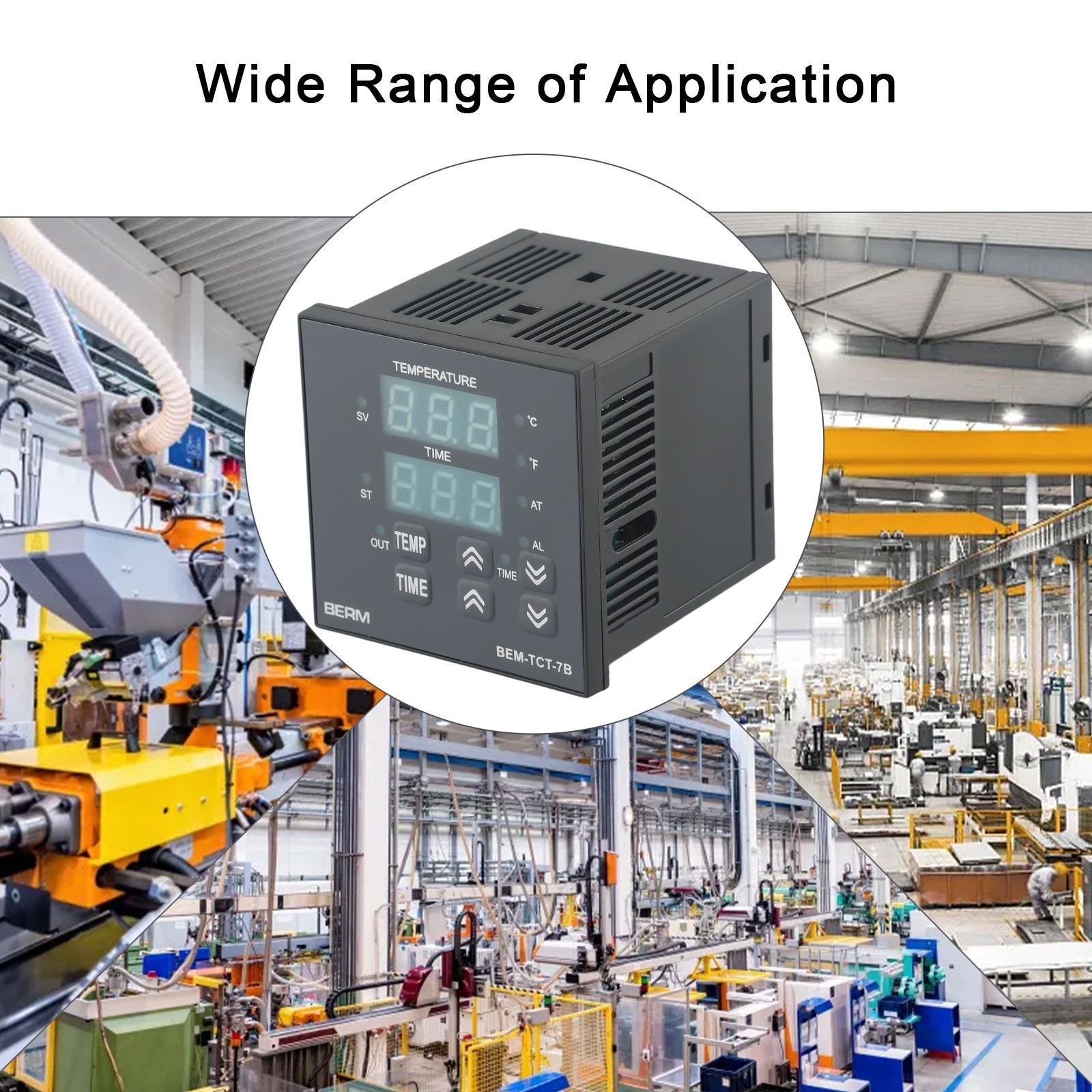 Precise Heat Press Machine Digital Thermostat Controller Enhanced Efficiency