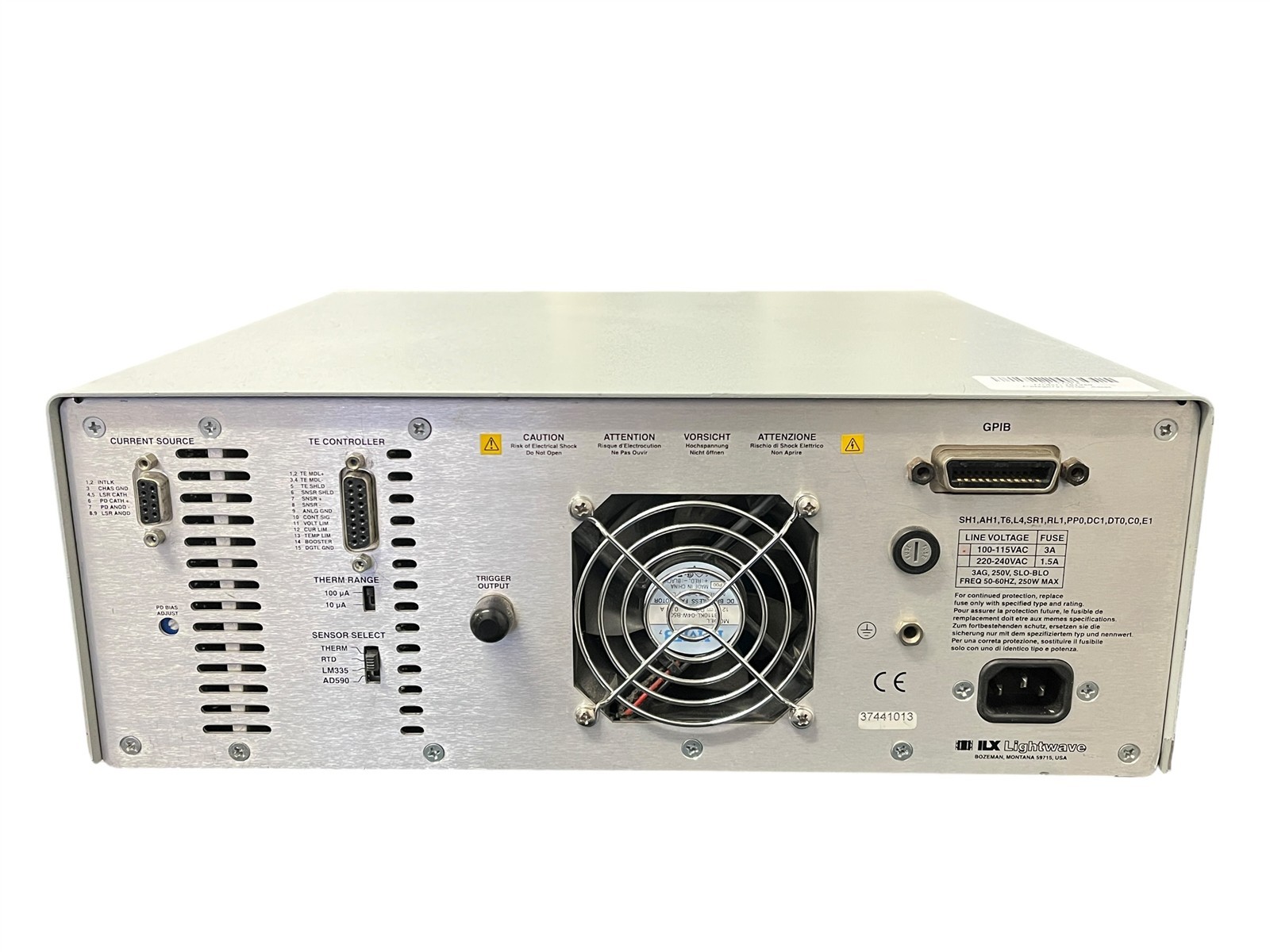 ILX Lightwave LDC-3744 Laser Diode Controller