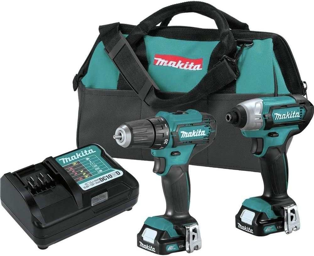 Makita CT232 CXT 12V Max Lithium-Ion Cordless Drill Driver and Impact Driver Com