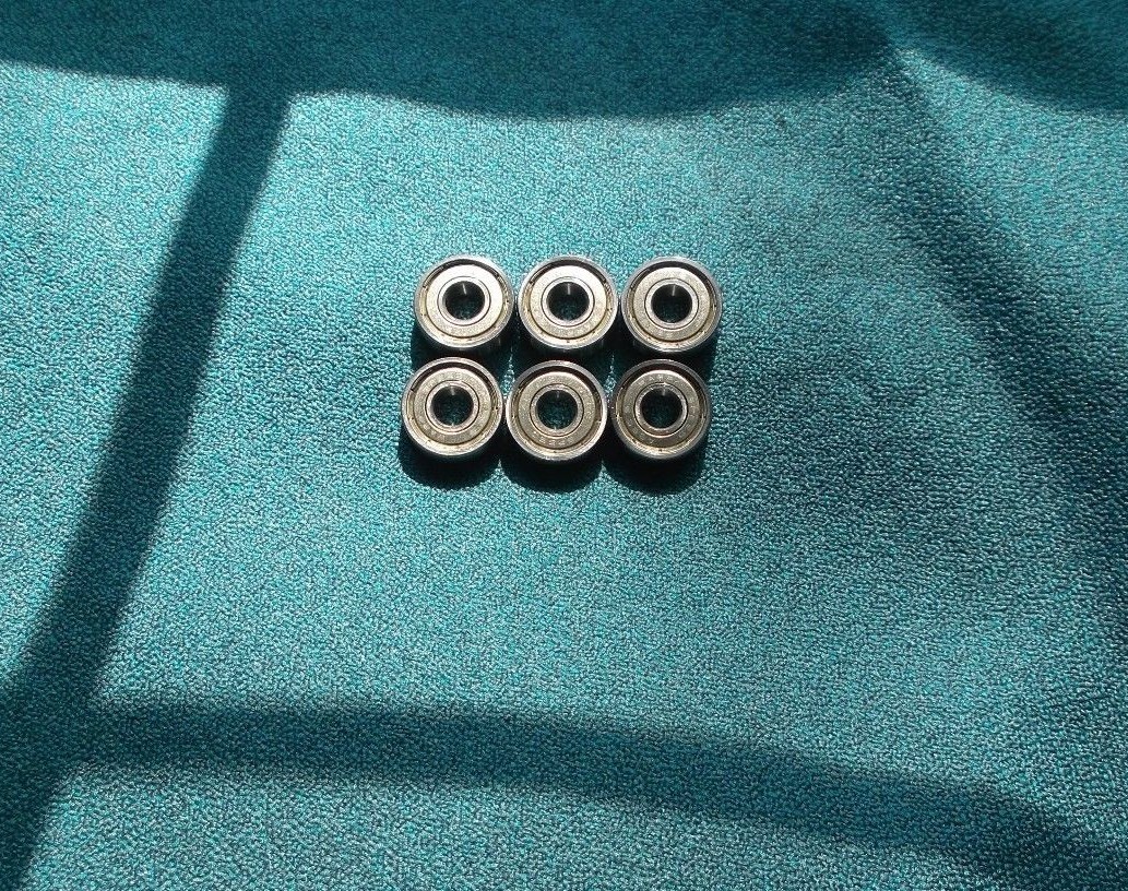6 GUIDE BEARING SET FOR RIKON 10-305 BAND SAW