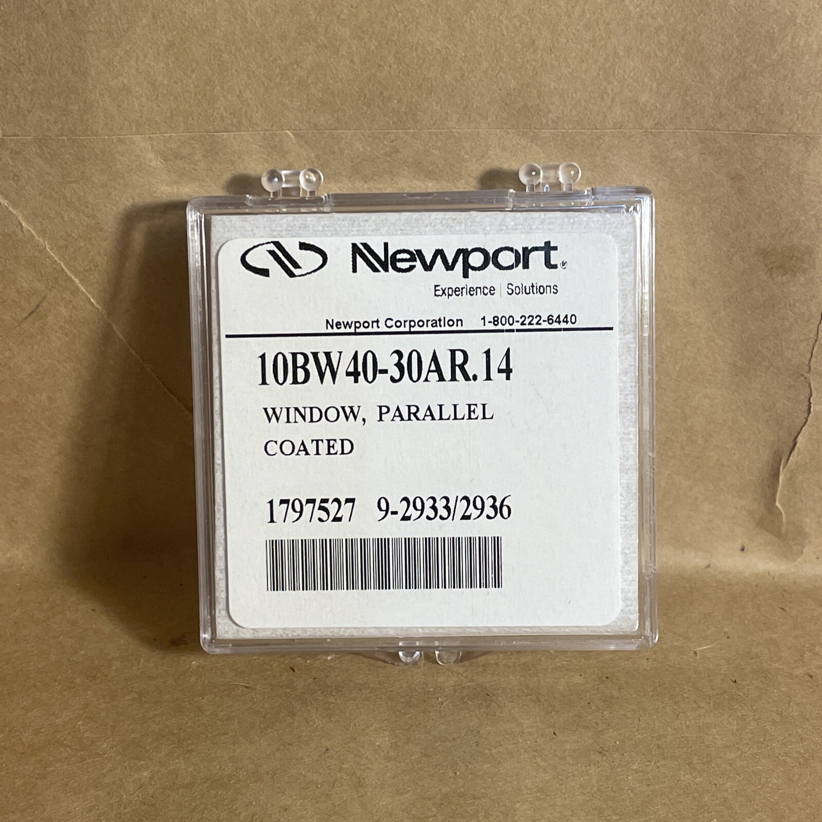 NEW New port Parallel Window 10BW40-30AR.14 Laser Grade 430-700 nm (G-3-07-00)