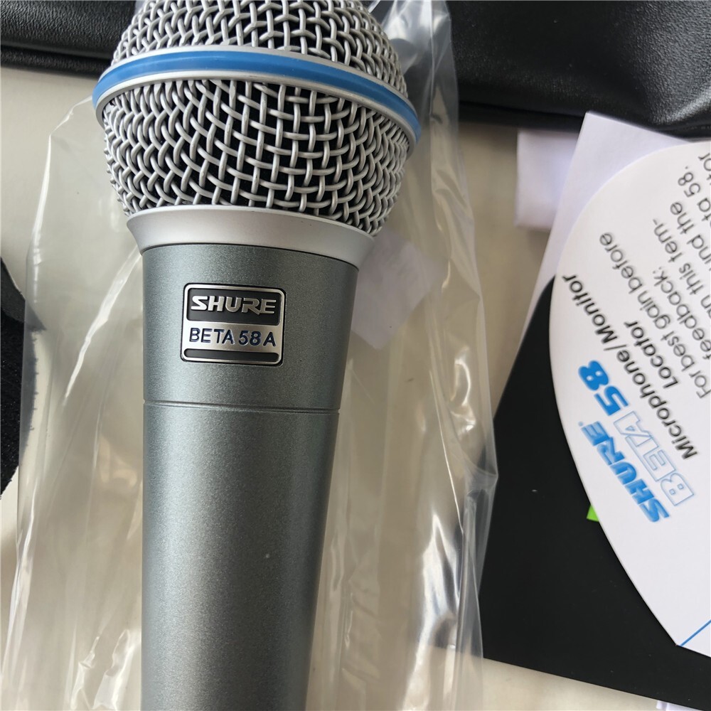 Shure Beta 58A Supercardioid Dynamic Vocal Microphone