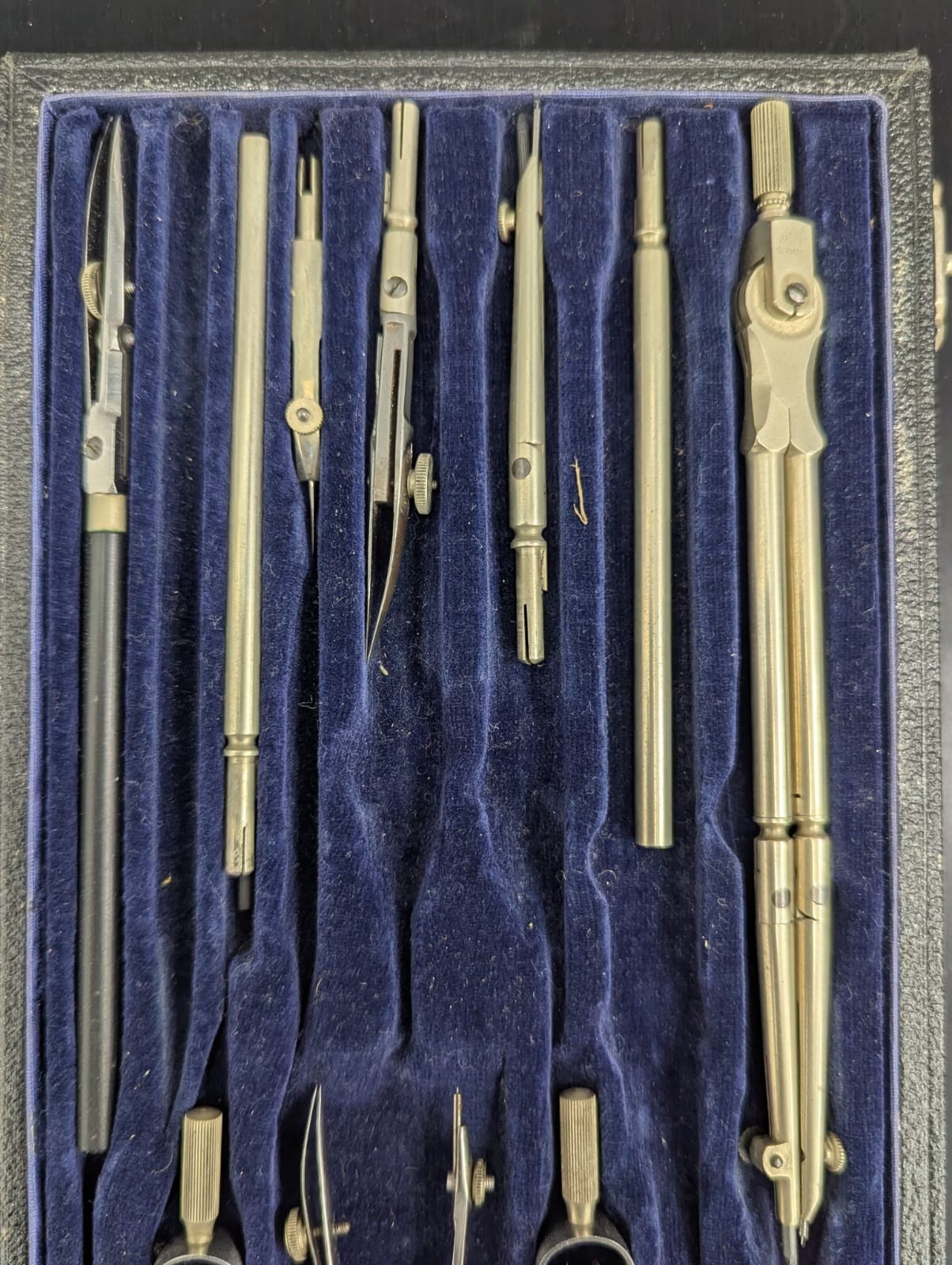 VINTAGE Drafting technical drawing set West & partners westminster Riefler
