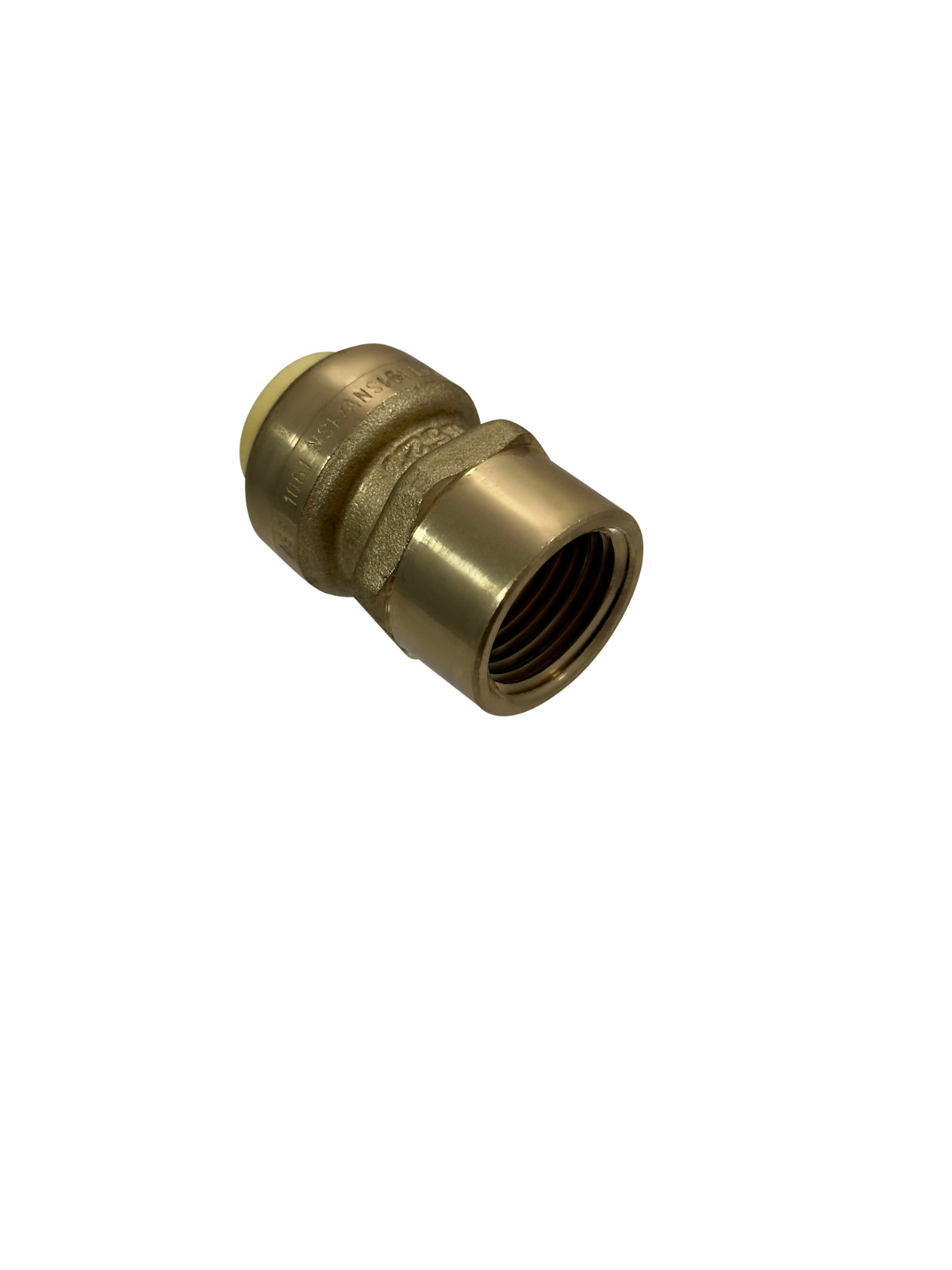 20 Pack  XFITTING 1/2" Push Fit x 1/2" Female NPT Adapter, Lead Free Brass