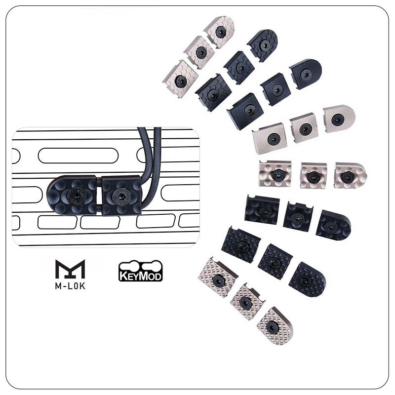 CNC Wire Guide System for KEYMOD/M-LOK - Tactical Cable Management