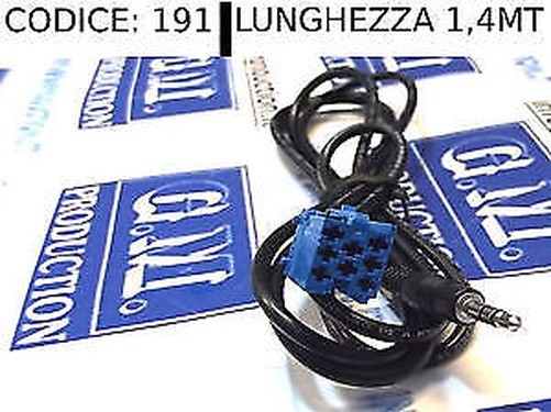 Blaupunkt Becker Commercial Audio 5 iPod MP3 Aux Cable Mercedes Leaving 2004