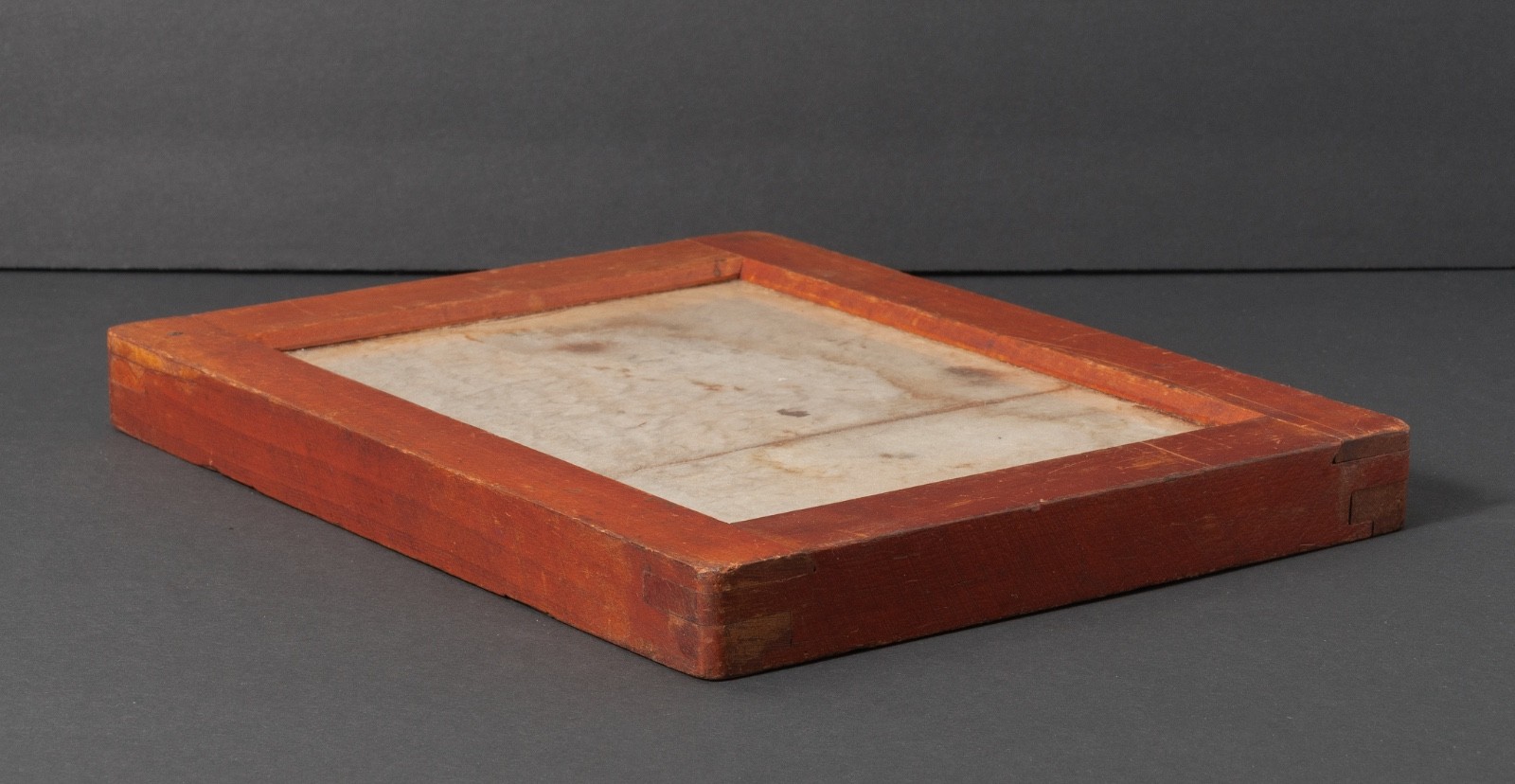 Antique Wood Metal Glass Negative Contact Photography Printing Frame Holder