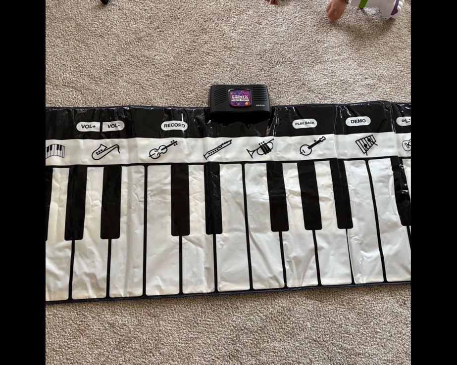24-Key Roll-Up Electronic Keyboard w/ Built-In Speaker, Record/Playback, Demo