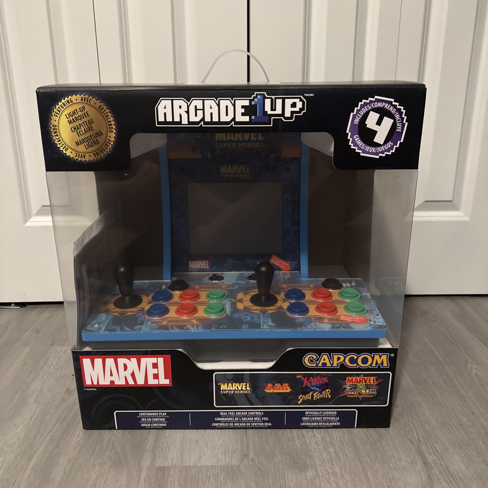Arcade1Up MARVEL SUPER HEROES Counter Cade Arcade 1 Up - NEW Factory Sealed!