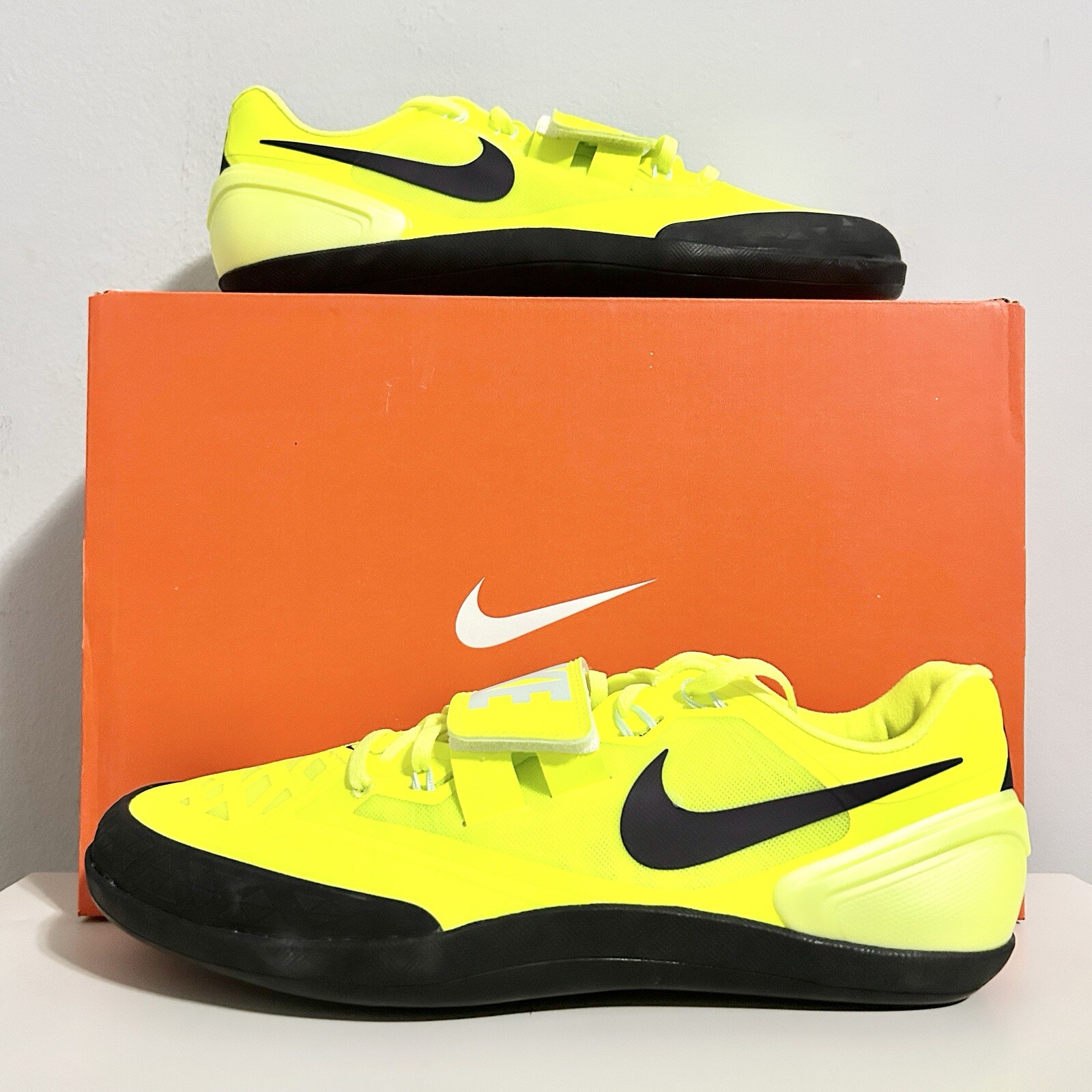 Nike Zoom Rotational 6 “Volt” Men’s Size 12 Throwing Shoes