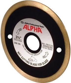 Alpha Professional Tools Cordless Saw Blade 3-3/8"- For Glass- BG03AL