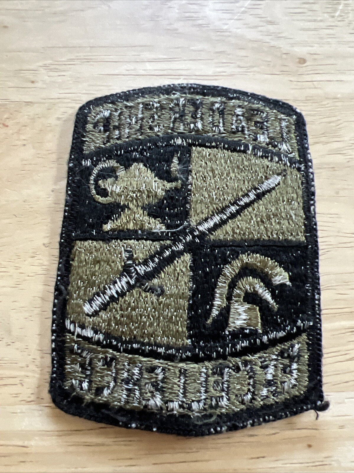 US ARMY ROTC Leadership Excellence OLIVE Green Patch OD