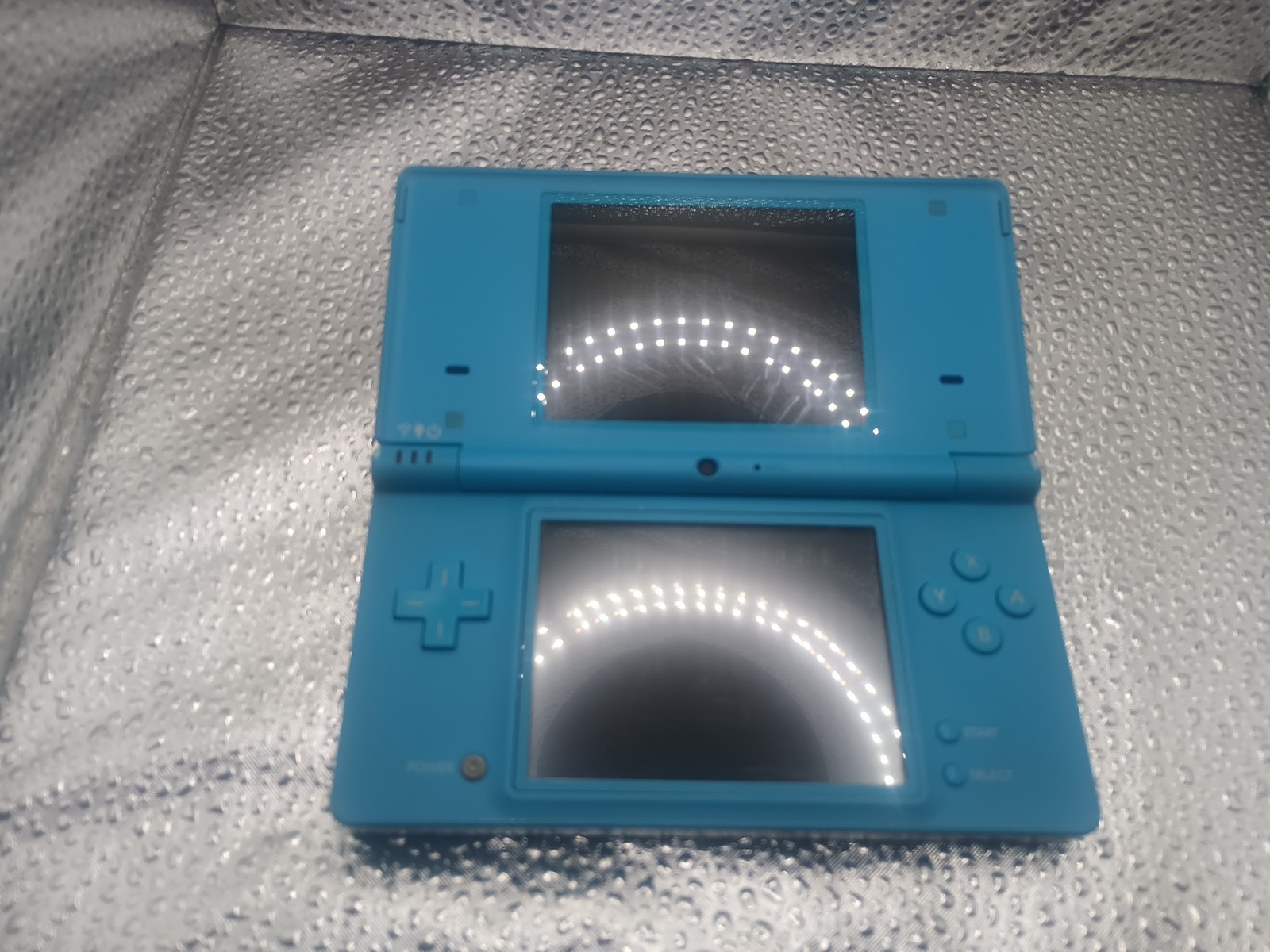 Nintendo DSI Light Blue Handheld Console Game System Parts Only
