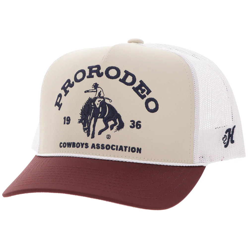 Hooey Pro Rodeo Tan White - Hats Cap - 2663T-Tnwh