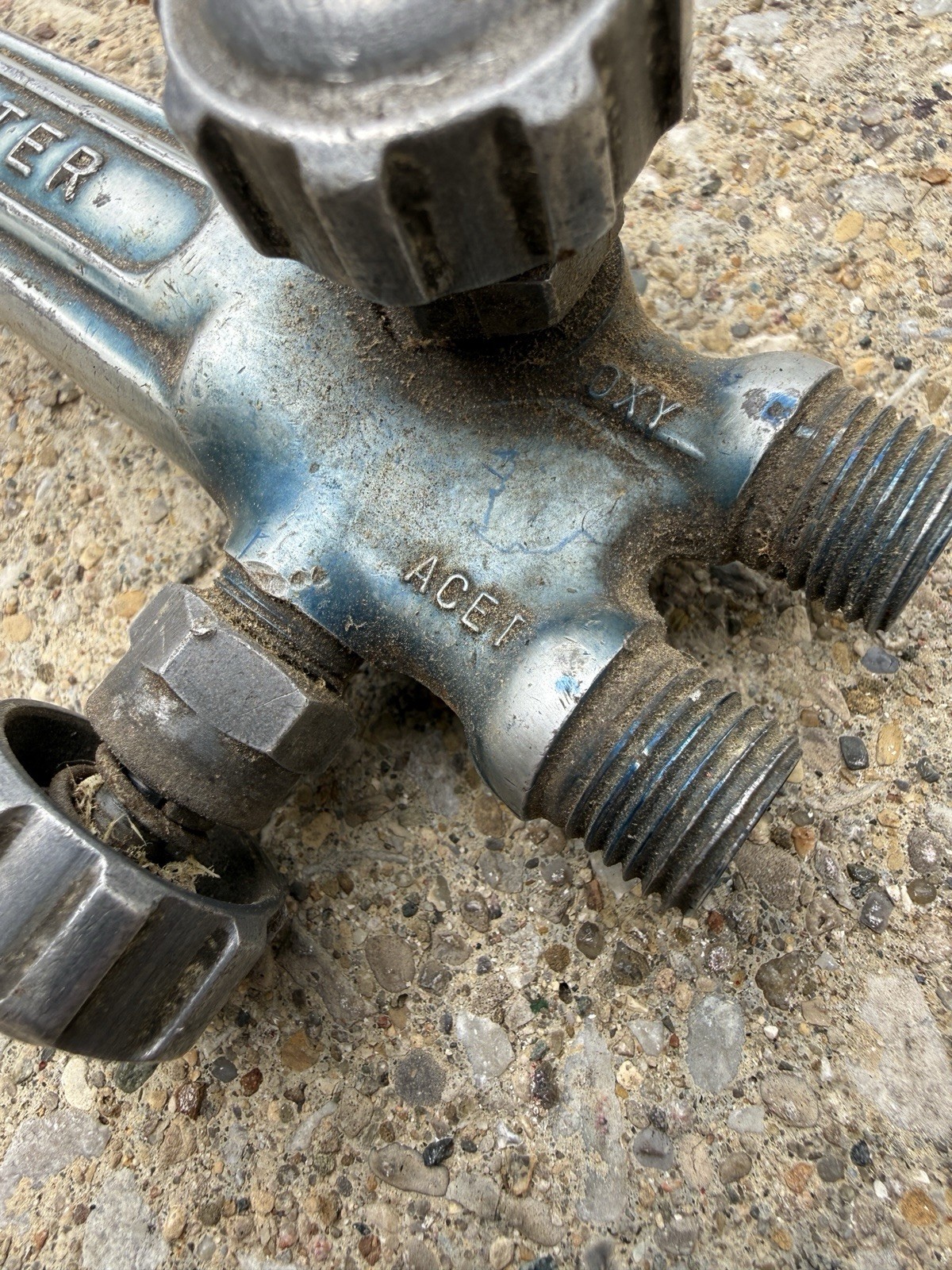 Vintage WELDMASTER Welding Torch Handle by Modern Engineering Co.