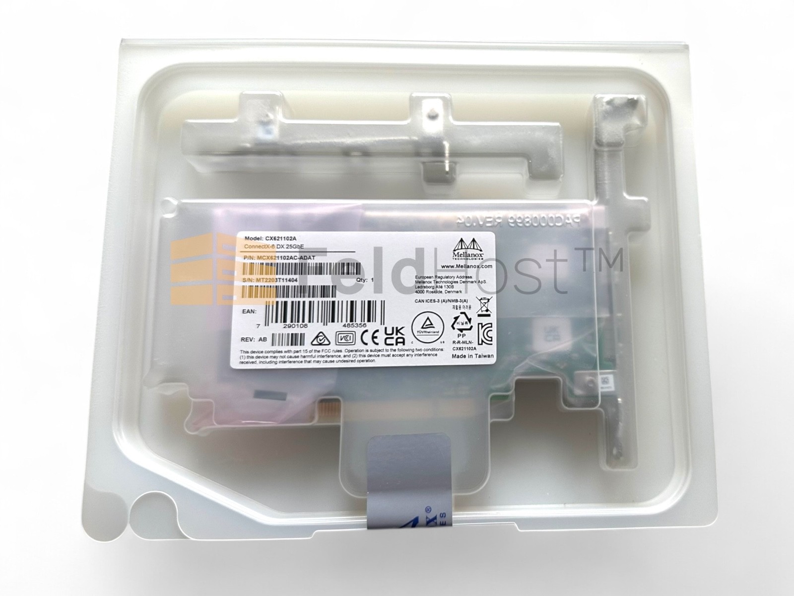Mellanox ConnectX-6 DX 2-Port SFP28 25GbE Network Adapter CX621102A