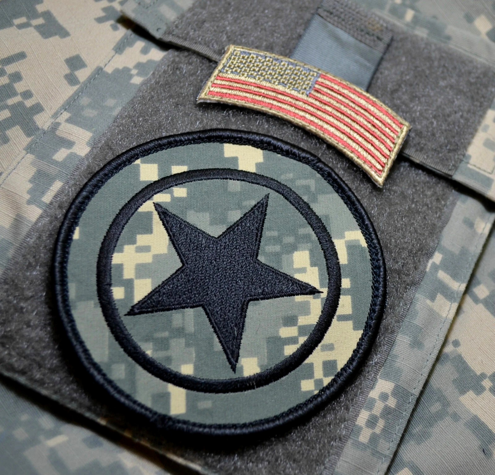 US EMBASSY PMC DSS DIPLOMATIC SECURITY vêlkrö 2-PC: US FLAG + CAPTAIN AMERICA