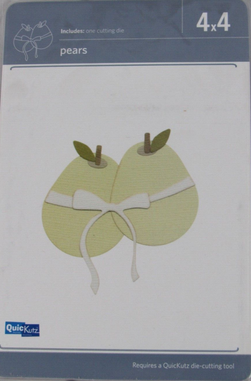 QuicKutz Pears 4x4, 1 Cutting Die Set REV-0208-S