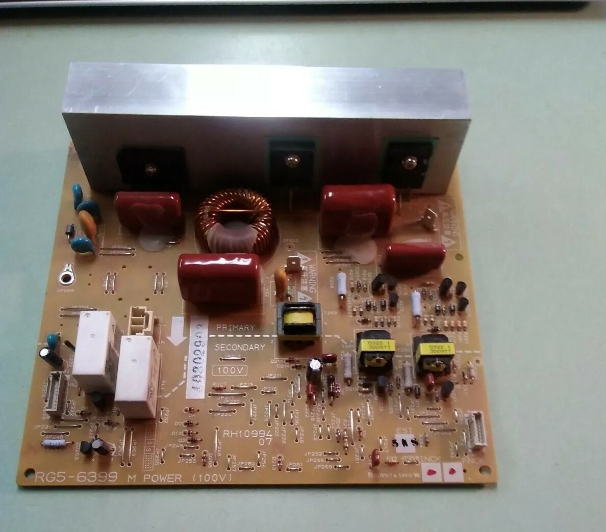 HP Color LaserJet Fuser Power Supply RG5-6399
