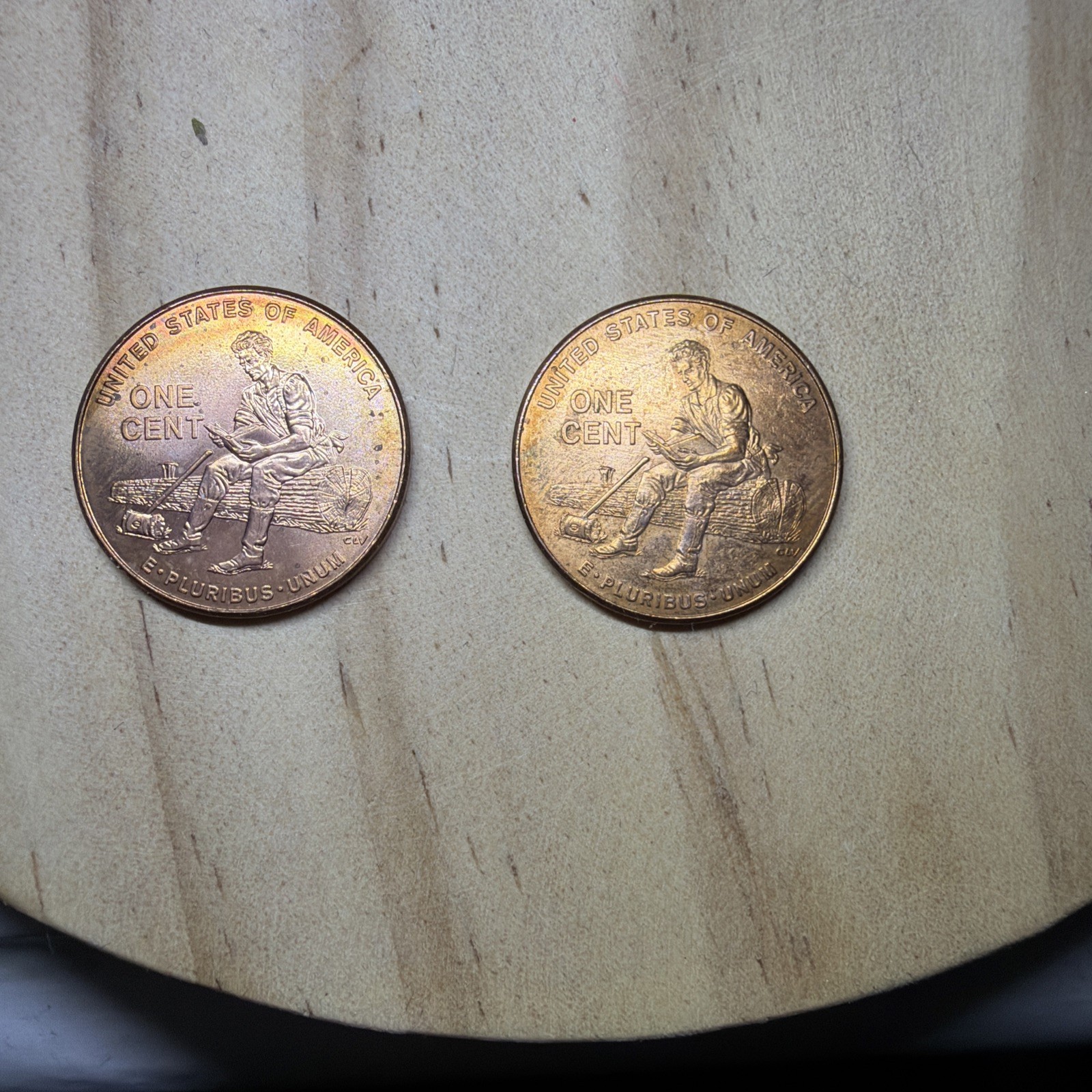 2-2009 P Lincoln Commemorative Cent Formative Years - BU