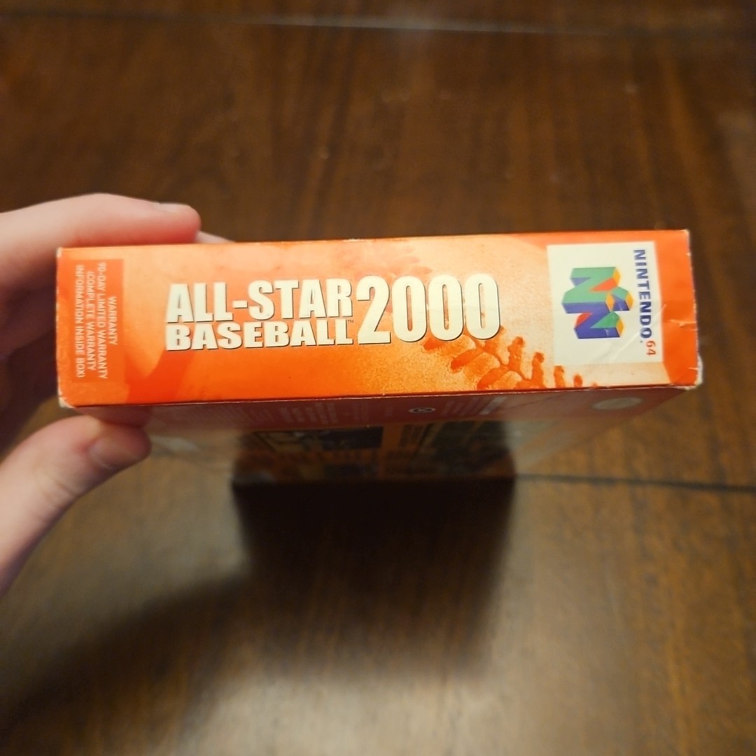 All-Star Baseball 2000 (Nintendo 64, N64) - Complete CIB - Tested - Authentic