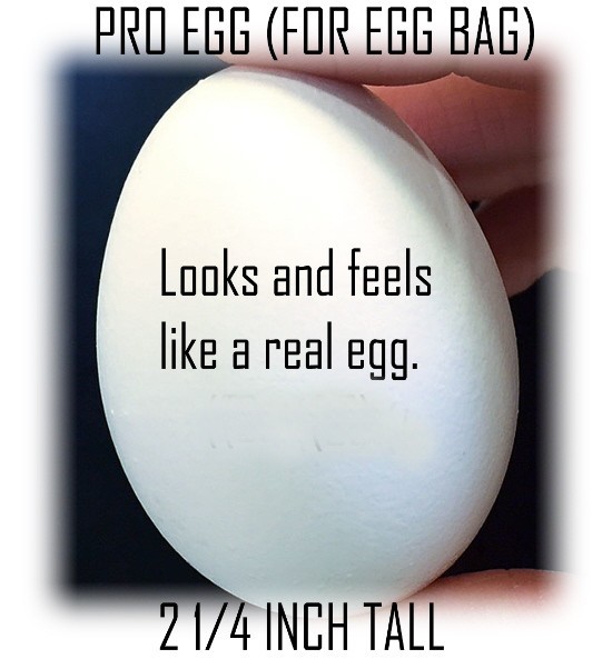 EGG FOR EGG BAG - LOOKS AND FEELS LIKE A REAL EGG  - EGG BAG MAGIC