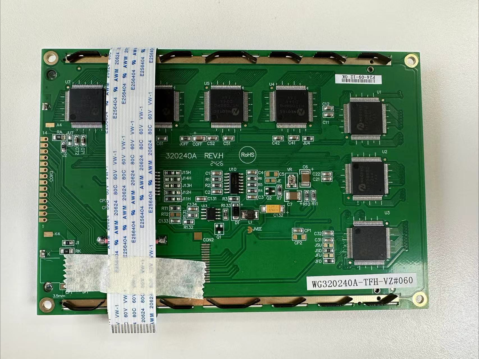 Compatible with WG320240A-FMC-NZ 320240A DMF-50840 Winstar LCD 320*240