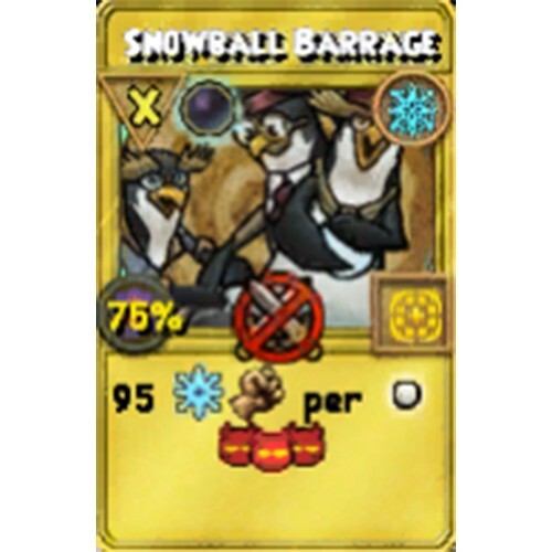 Wizard101 | 1 Snowball Barrage TC | Fast Delivery✔️ Shadow Magic by DavidLotus
