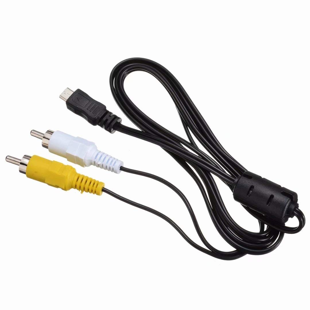 Micro USB Male to 2 RCA AV Audio Video Adapter Cable Cord for Mobile Phone