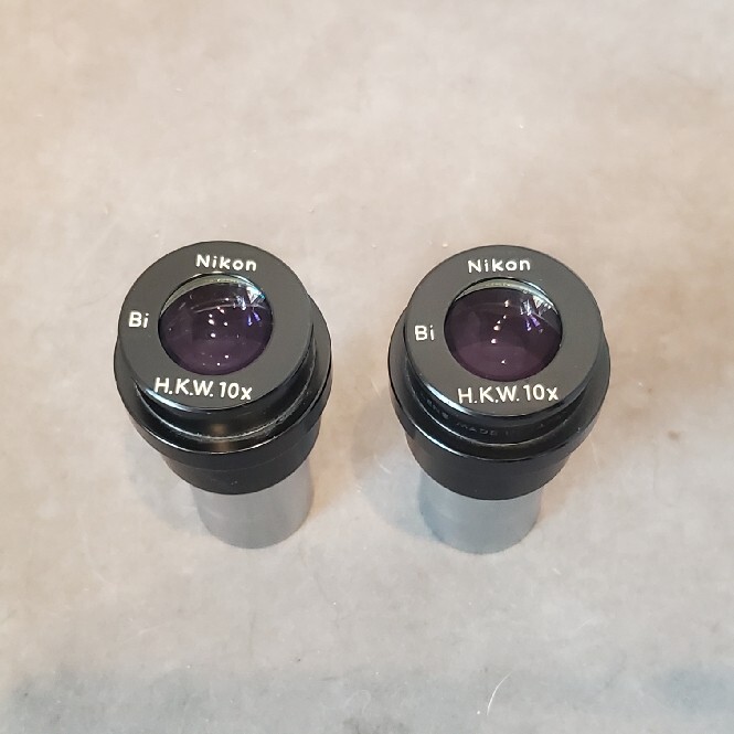 NIKON Eyepiece Pair H.K.W. 10X Bi