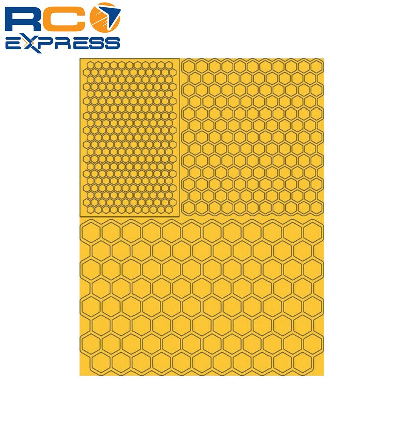 XXX Main Pre-cut vinyl Paint Mask Honeycomb XXXM074L