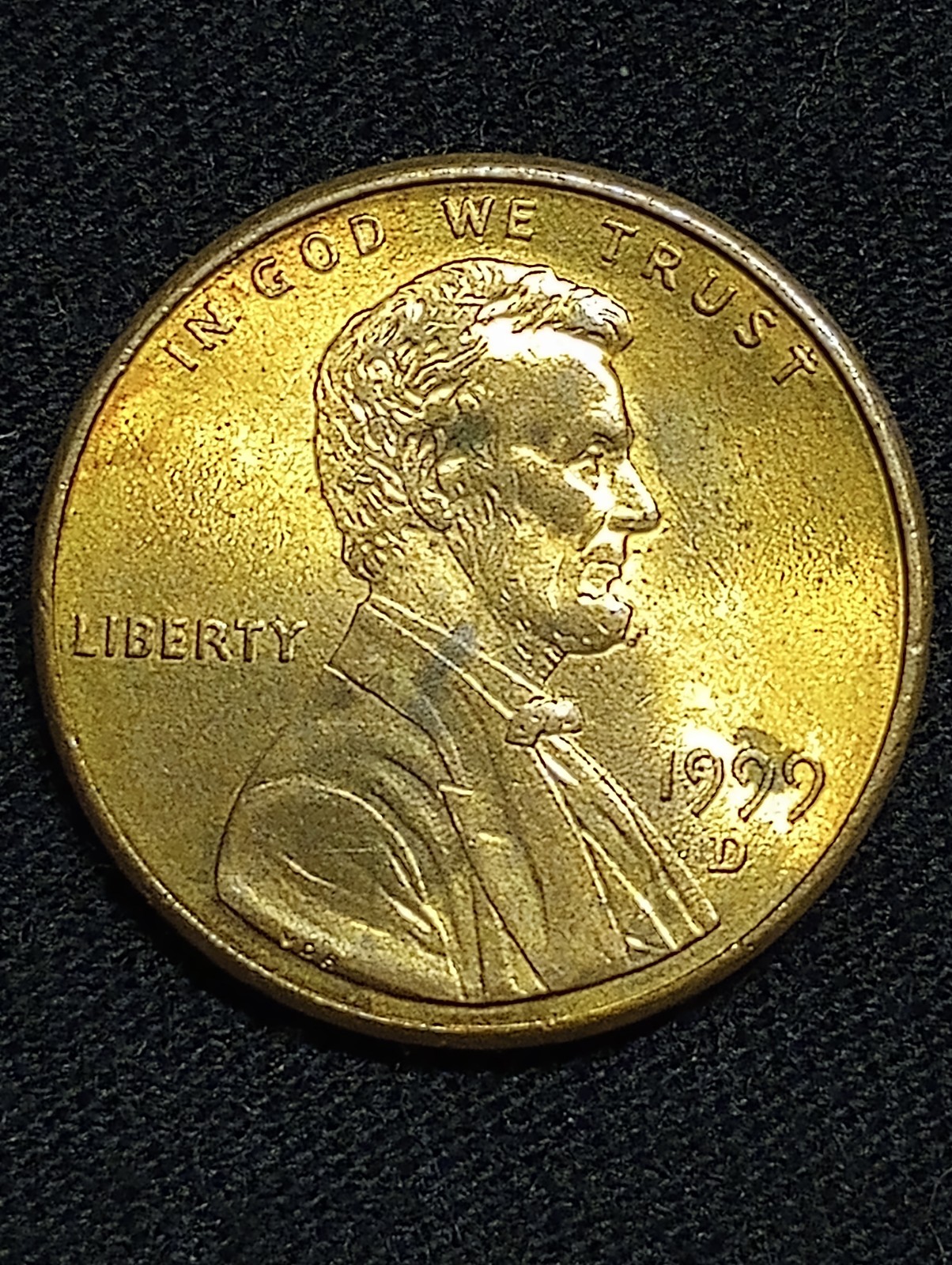 1999 D Lincoln Cent DDR Variety 1DR-002                      #73