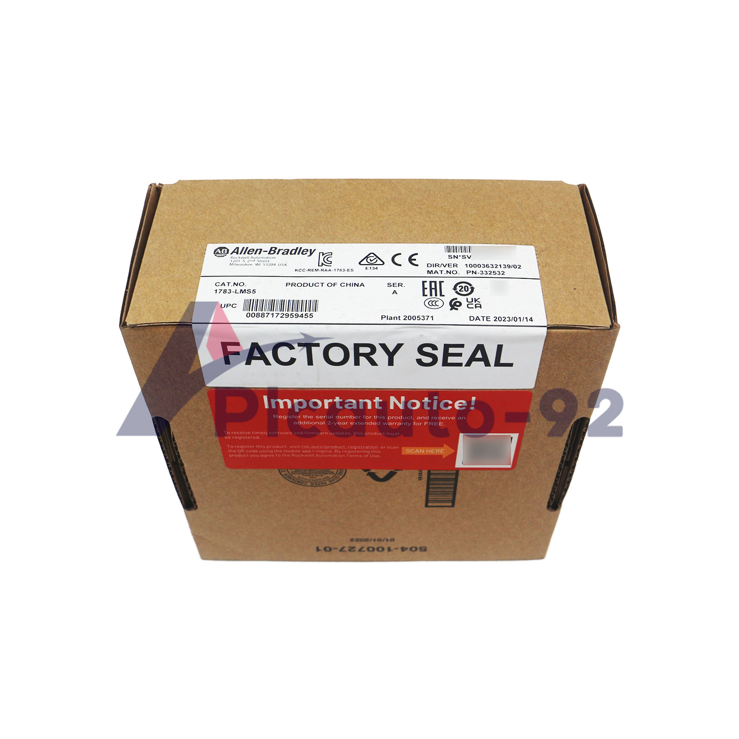 NEW AB 1783-LMS5 Stratix 2500 Lightly Managed Ethernet Switch Module 1783LMS5#