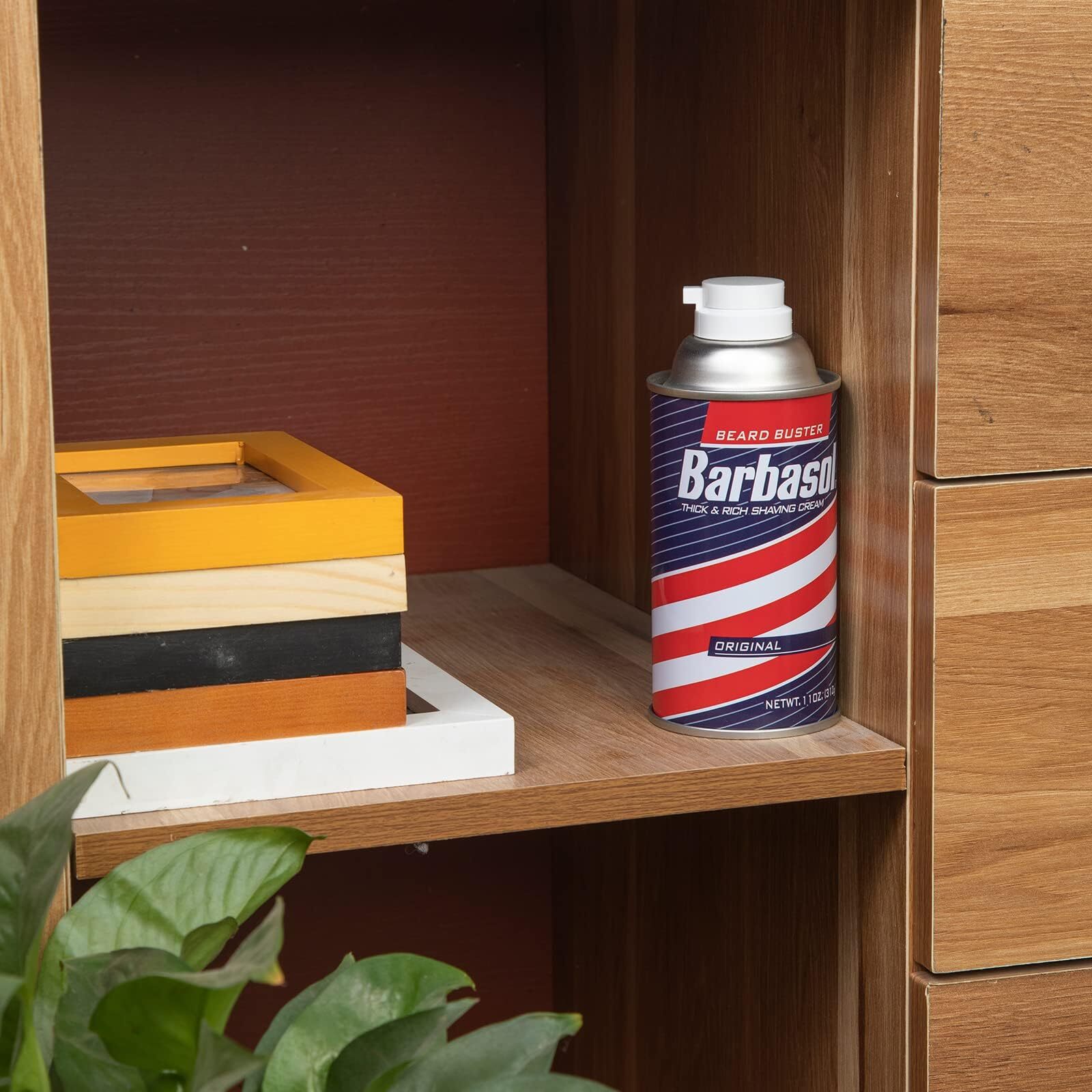 Barbasol Diversion Safe Stash Can with Food Grade Smell Proof Bag with Hidden...