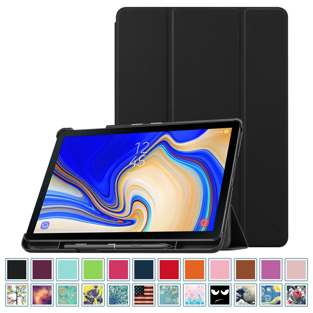 For Samsung Galaxy Tab S4 10.5 inch 2018 Tablet Case Cover Stand w/ S Pen Holder