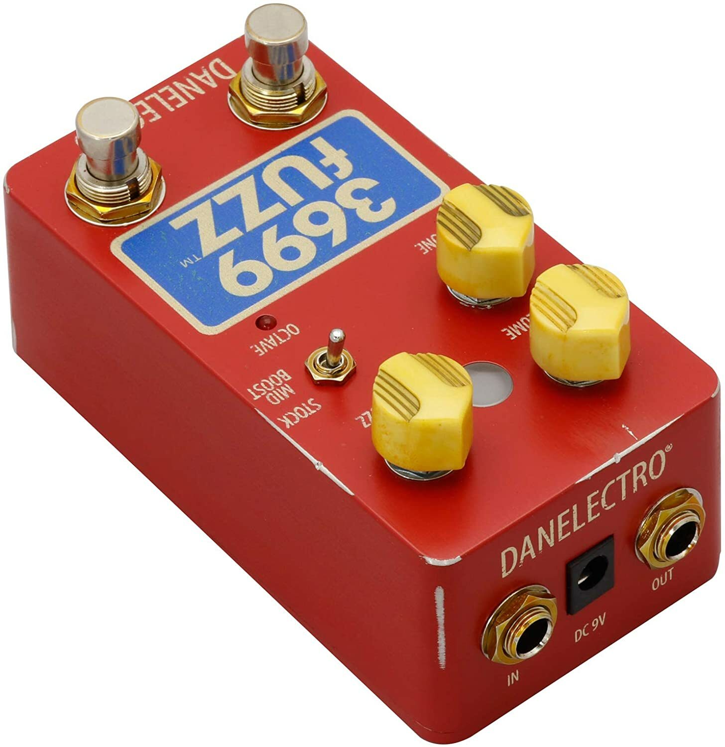 New Danelectro 3699 Fuzz Guitar Effects Pedal