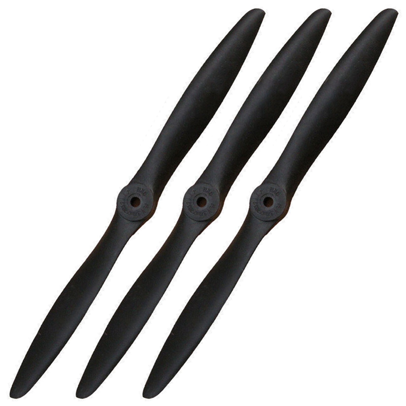 XOAR PJG 7x5 RC Model Airplane Propeller 7 Inch Nylon Nitro Glow Prop (3-Pack)