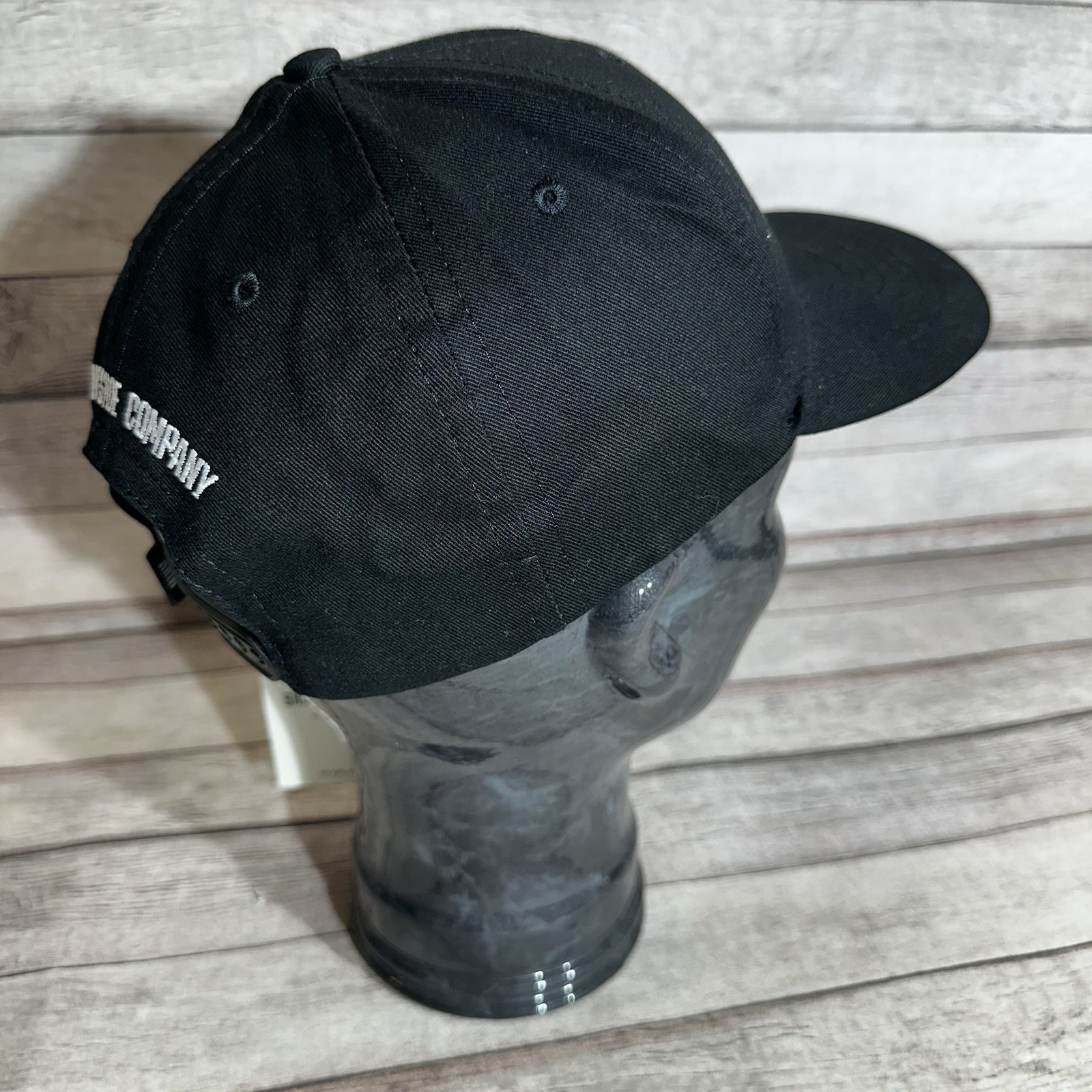 NWT Red Wing Shoes RW Logo Hat Snap Back Cap Men's One Size Black Logo Cap Boots