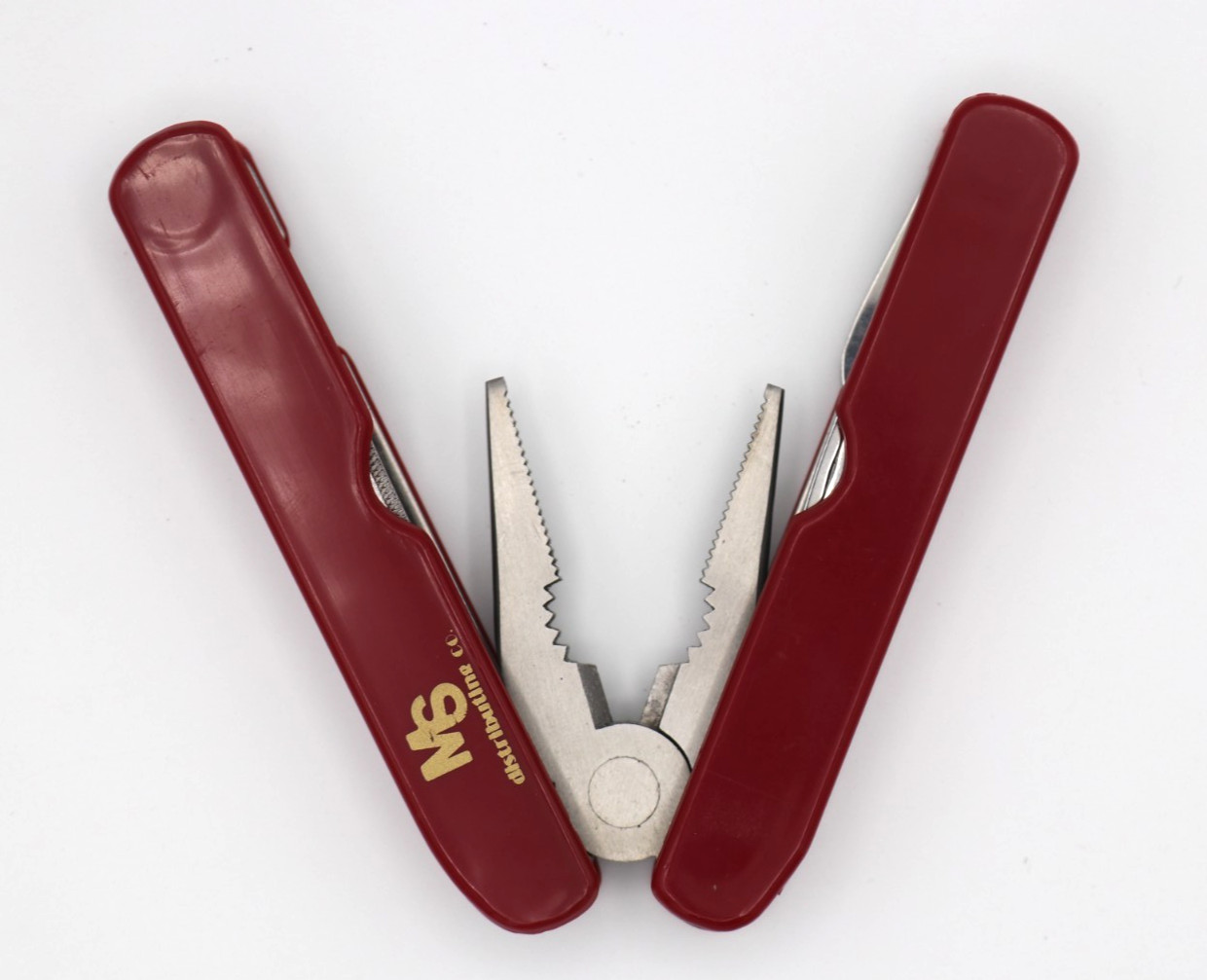 MULTITOOL - PROMO from MS Distributing - 8 Tools - Stainless Steel - with pouch
